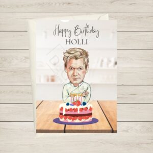Gordon Ramsay Birthday card