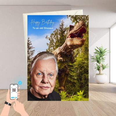 David Attenborough Birthday Card