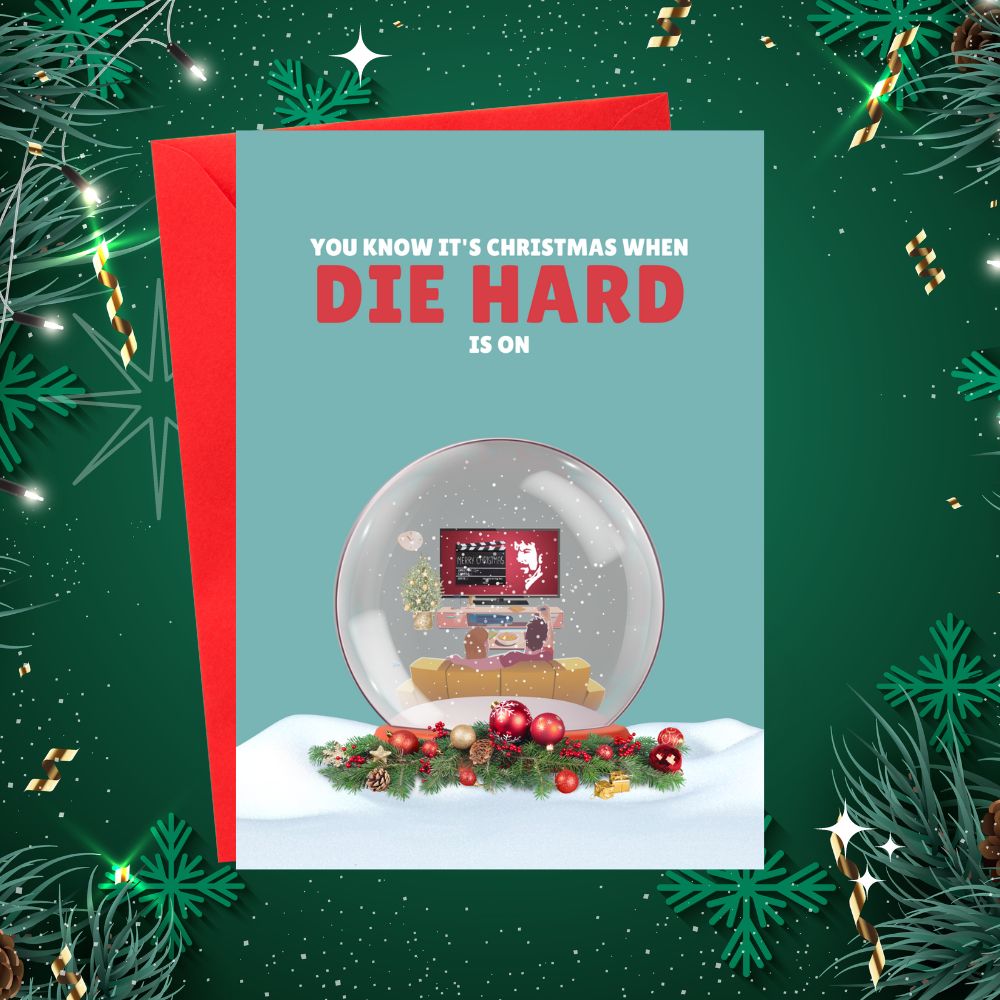 Die hard Christmas Card