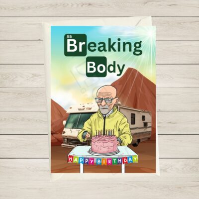 Breaking bad birthday card