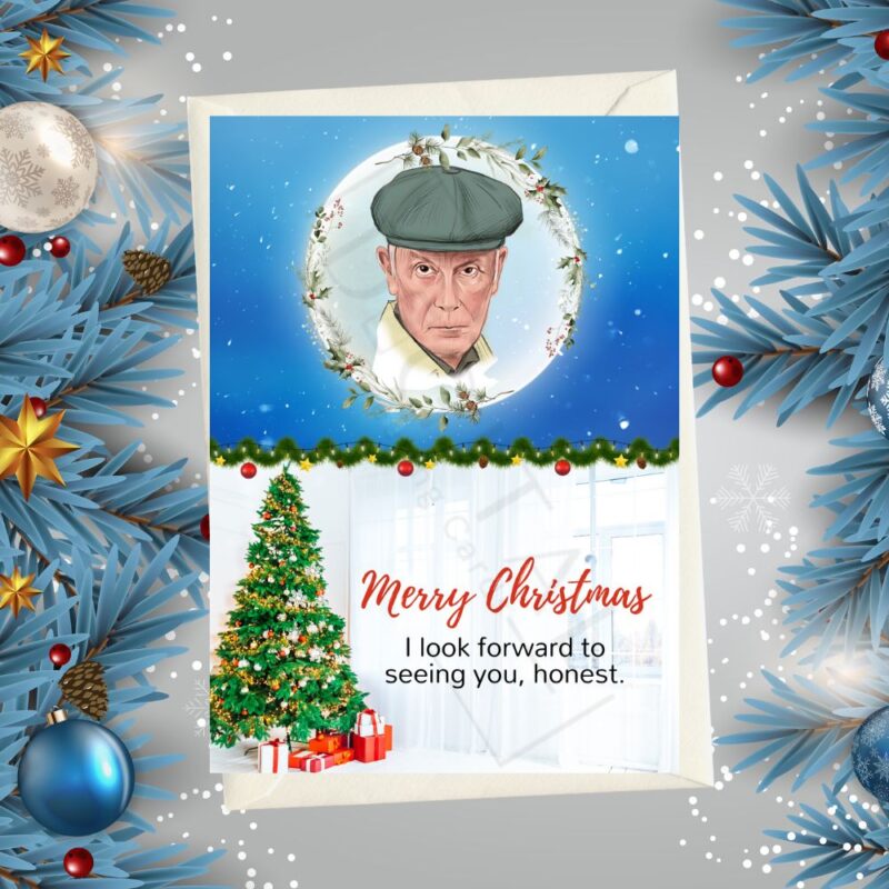 victor meldrew Christmas card