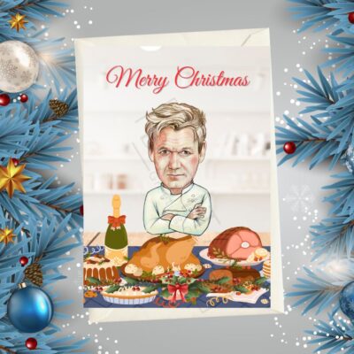 Gordon Ramsay Christmas card