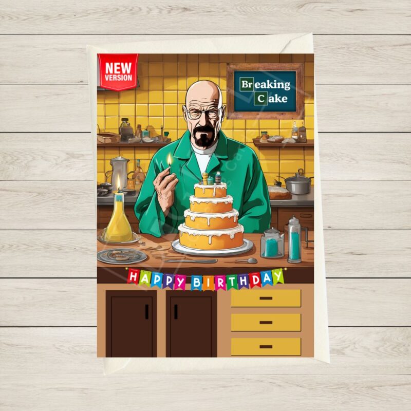 Breaking bad birthday card