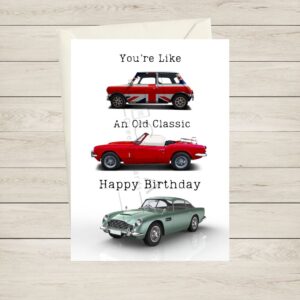 Classic cards Birthday card