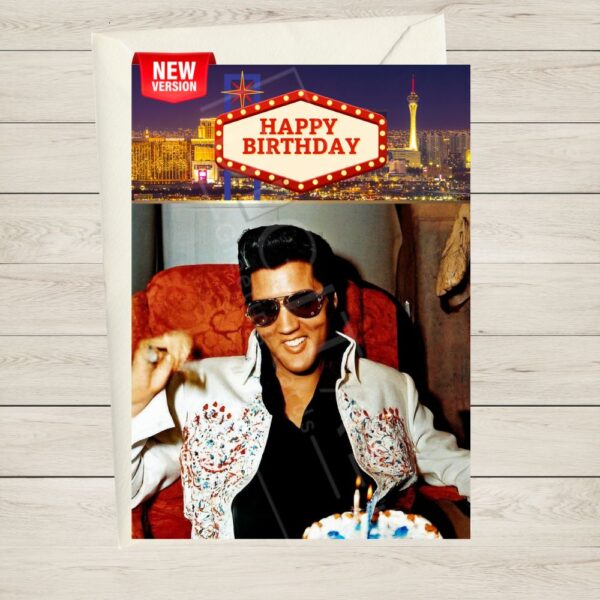 Elvis Birthday card